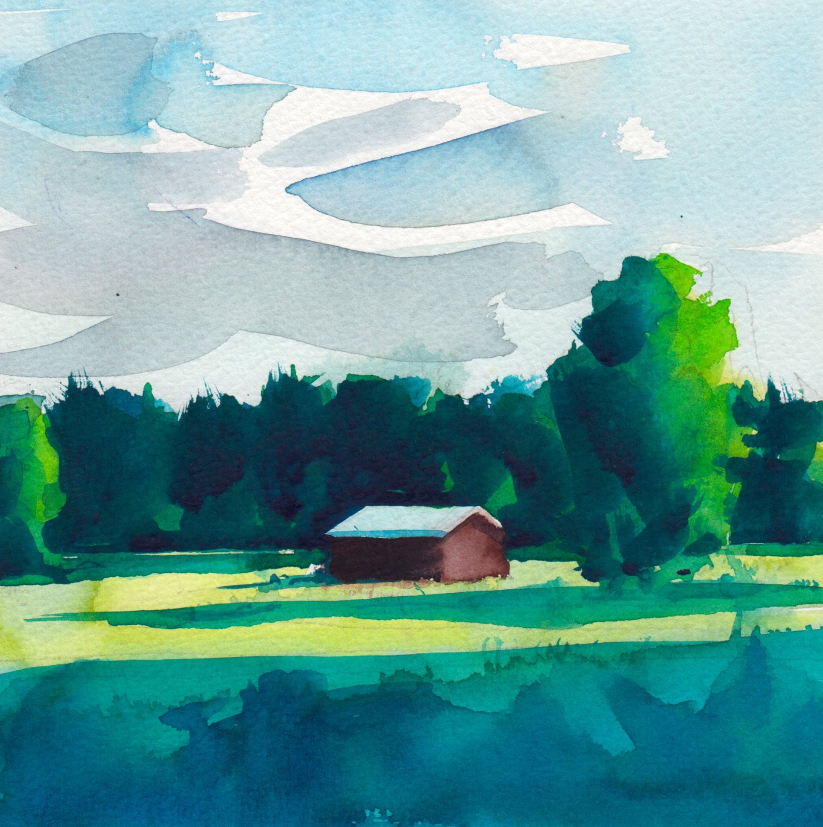 Watercolour practise