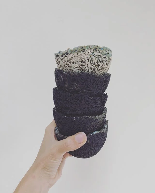 Making these nests has been a blessing. I&rsquo;m a scatter brain girl. Somebody who multitask till they drop dead on the floor from overload. Here are these beauties which I have been able to make while turning other pots 🤪 I know absolutely crazy 