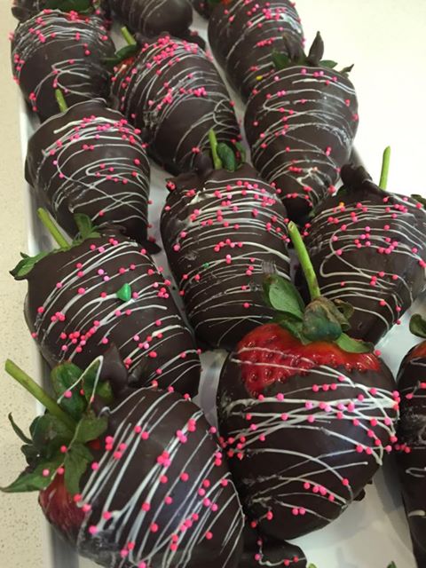 Chocolate dipped strawberry