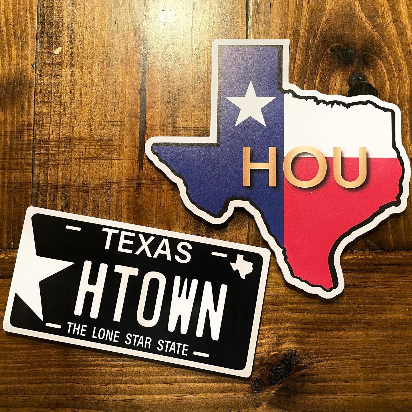 Our most popular prop, the HTOWN license plate recently walked off or got left behind at an event. I contacted @lushpartystudio.props to order a replacement and today when the package arrived I was surprised to find another awesome Texas themed prop 