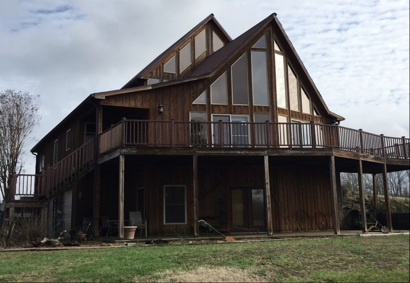 Exterior wood repainting - Residential painting by Nash Painting Nashville TN