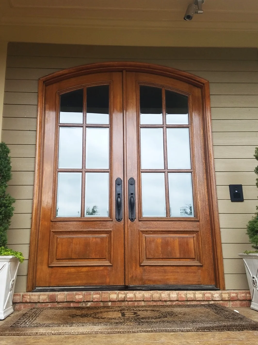 Exterior wood repainting - - Residential painting by Nash Painting Nashville TN