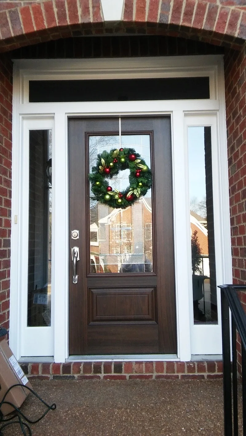 White paint trim on windows - Residential painting by Nash Painting Nashville TN