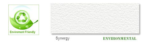 Note: colors are slightly less saturated on the Synergy media.