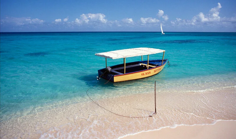  Tropical Boat - Montego Bay, Jamaica  art-642 