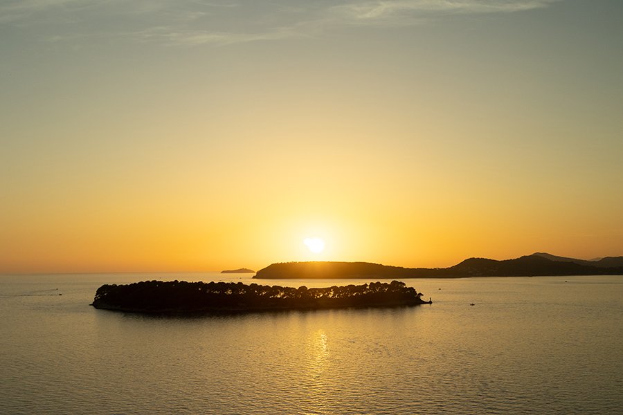 Sunset along the Adriatic Coast - Croatia 70148