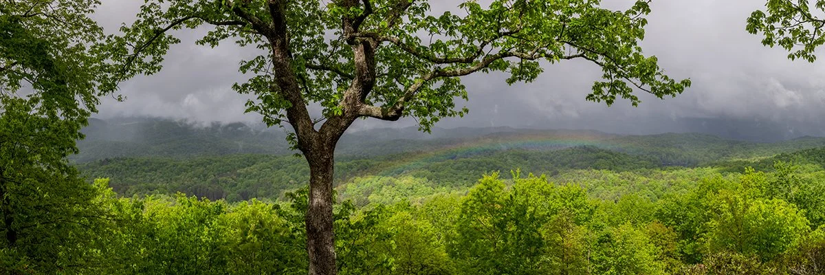  Clearing Clouds with Rainbow - NC228-2179 