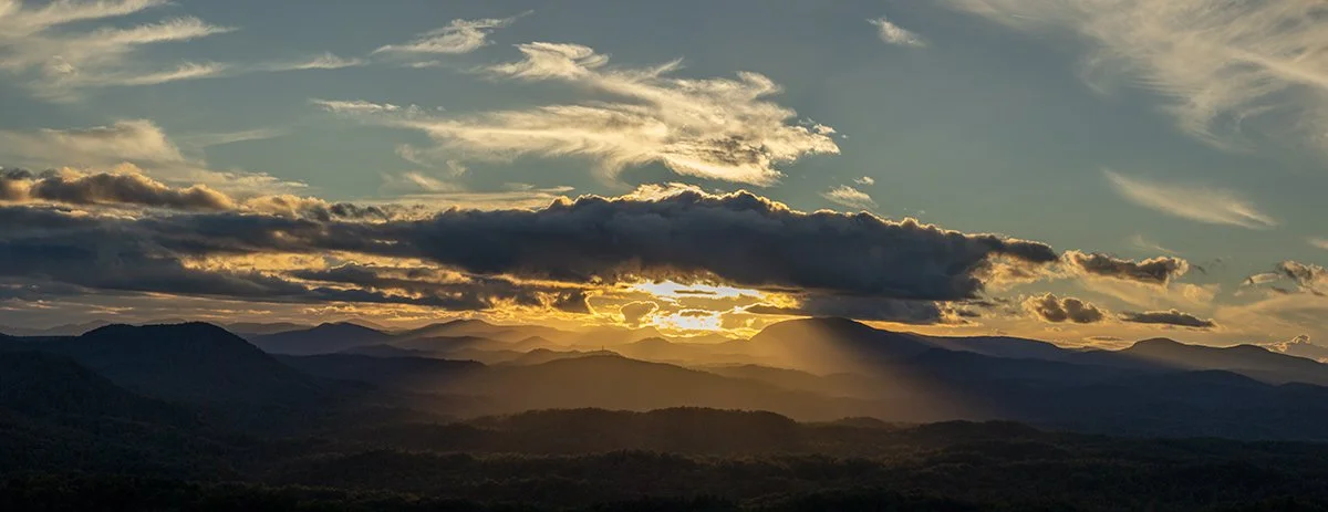  Sunset Rays on the Mountain Tops - 6048_BRP 