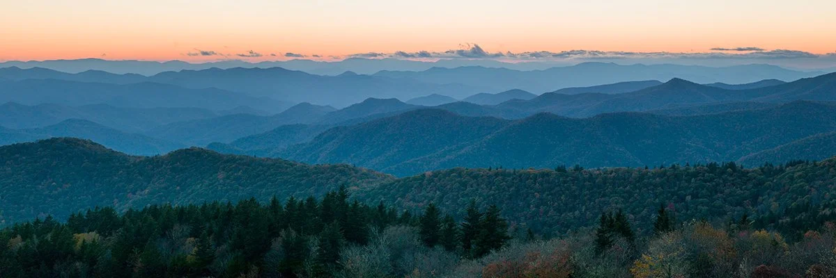  Last Light - Blue Ridge Parkway, North Carolina - DP-9209 