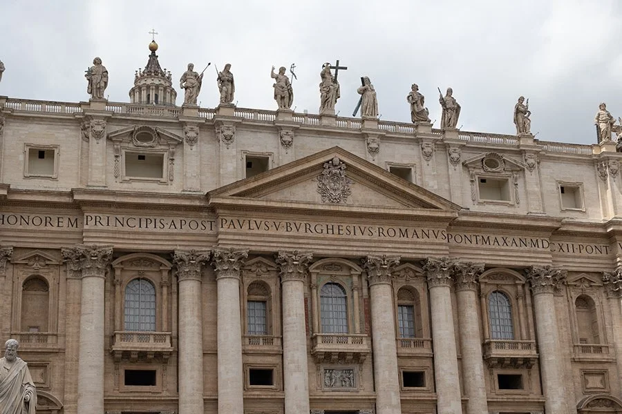  Facade of St Peters Basilica, Vatican City, Italy - 102358_IT 