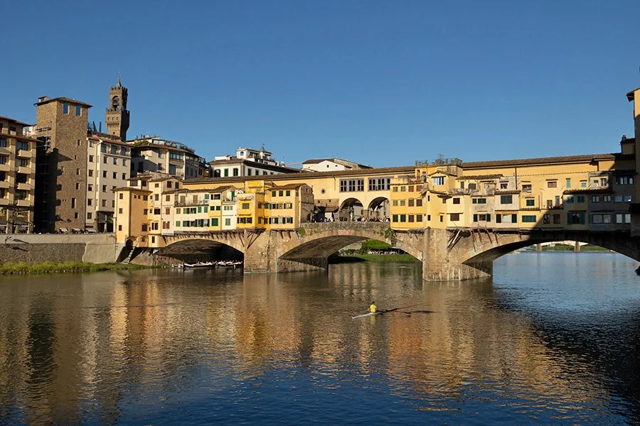  Ponte Vecchio reflections, Florence, Italy - 108267_IT 
