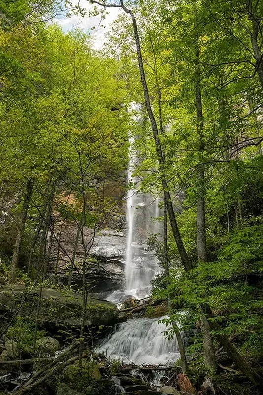  Rainbow Falls in Jones Gap SC - NC513_5217 