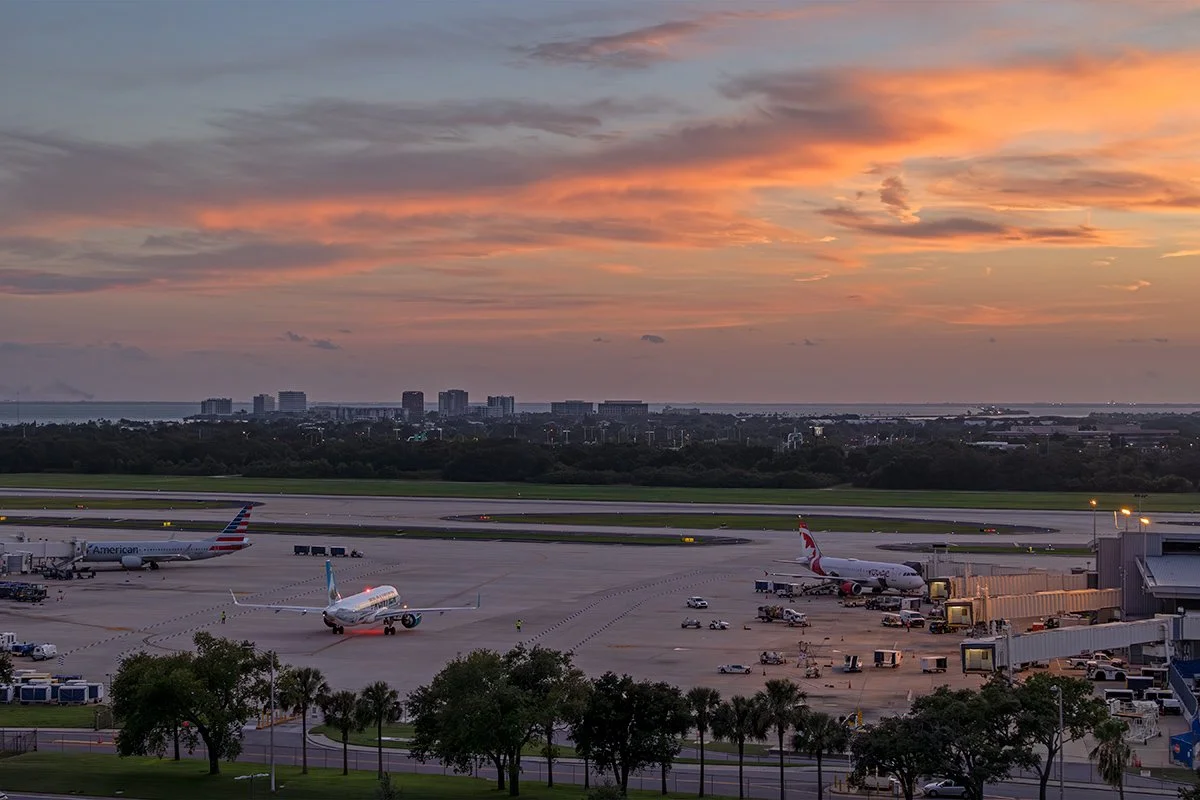  Airside Sunset. 37392_TPA726 