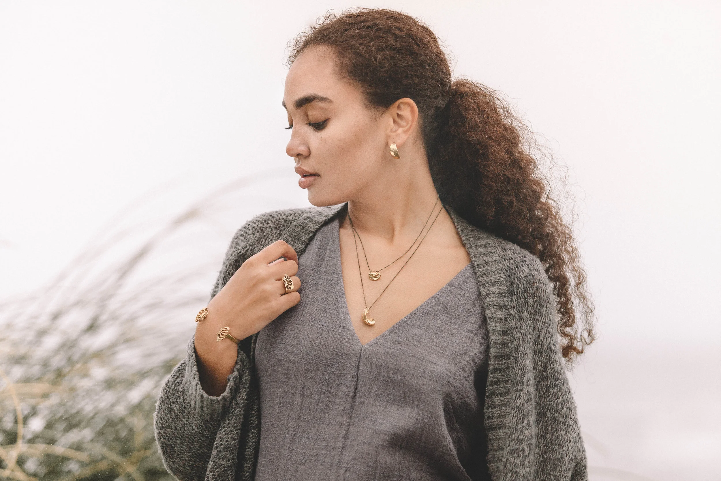Wave Studs - Beach Bones Jewelry