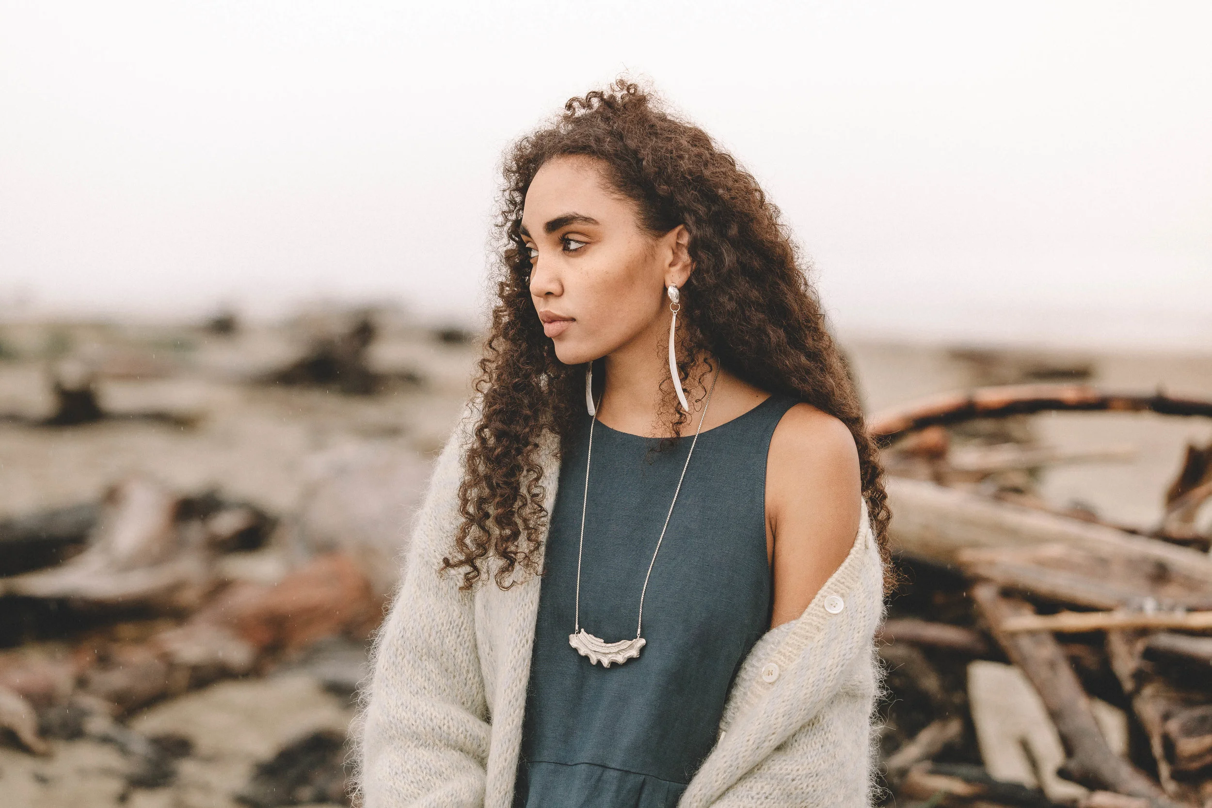 Sirena Earrings - Beach Bones Jewelry