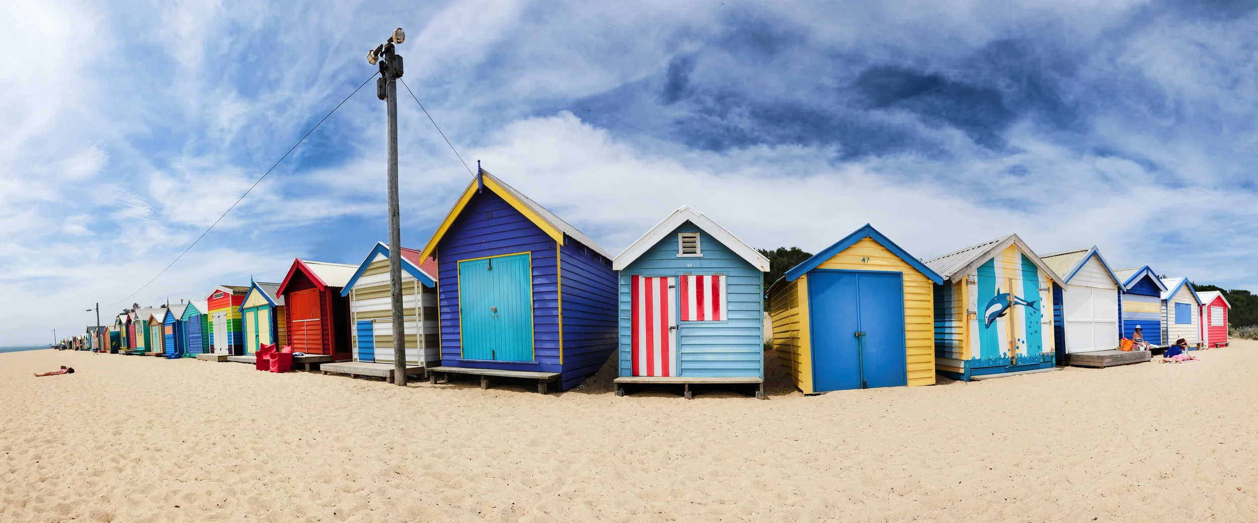 BRIGHTON BEACH HOUSES - AUSTRALIEN