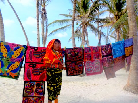 Our friend Rosalinda in the Coco Banderos.