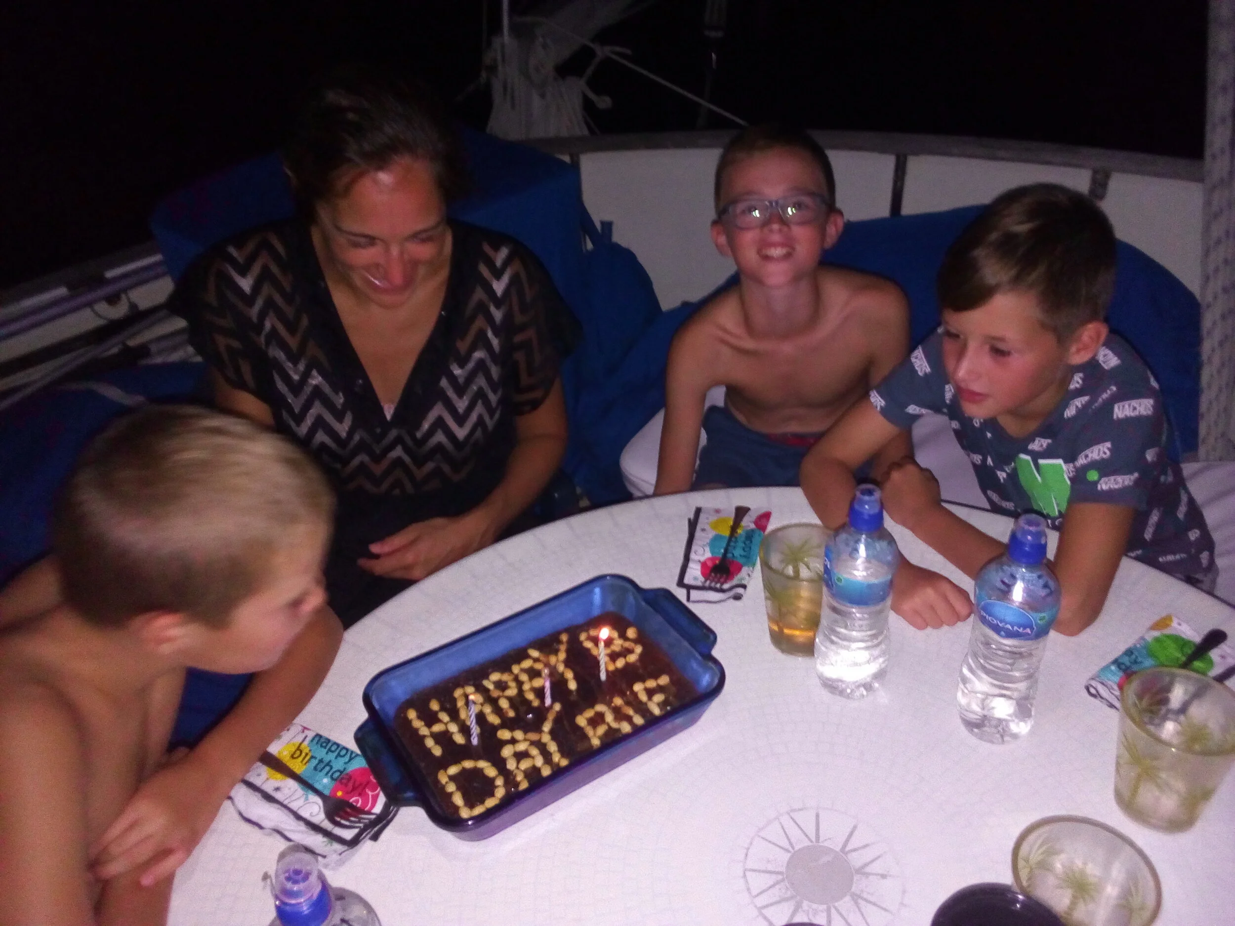 Mom & Kids B-day with cake.jpg