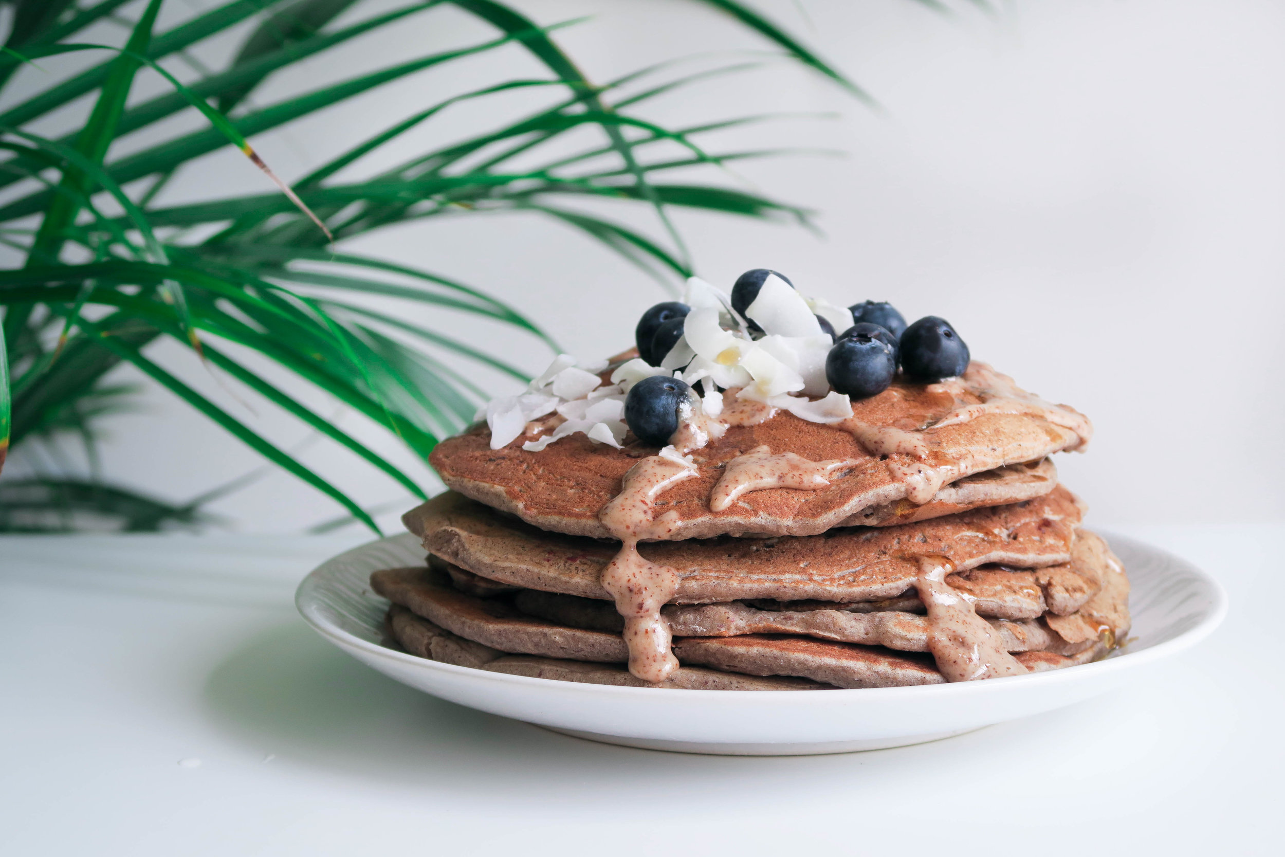 Recette des pancakes healthy aux fibres et protéines