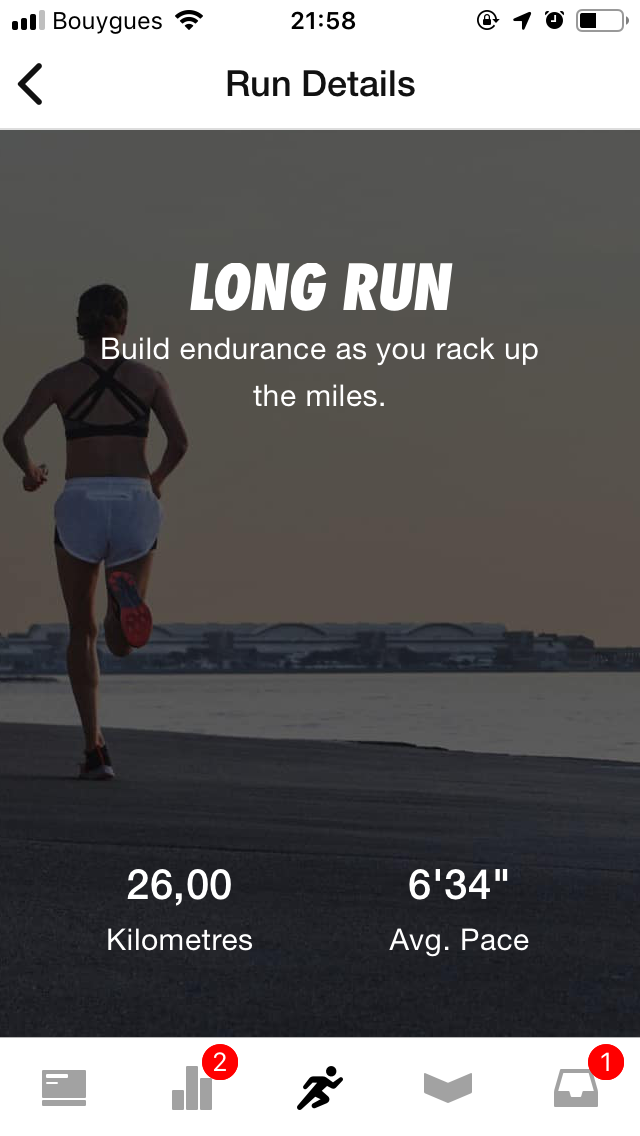 interval runs on nike run club