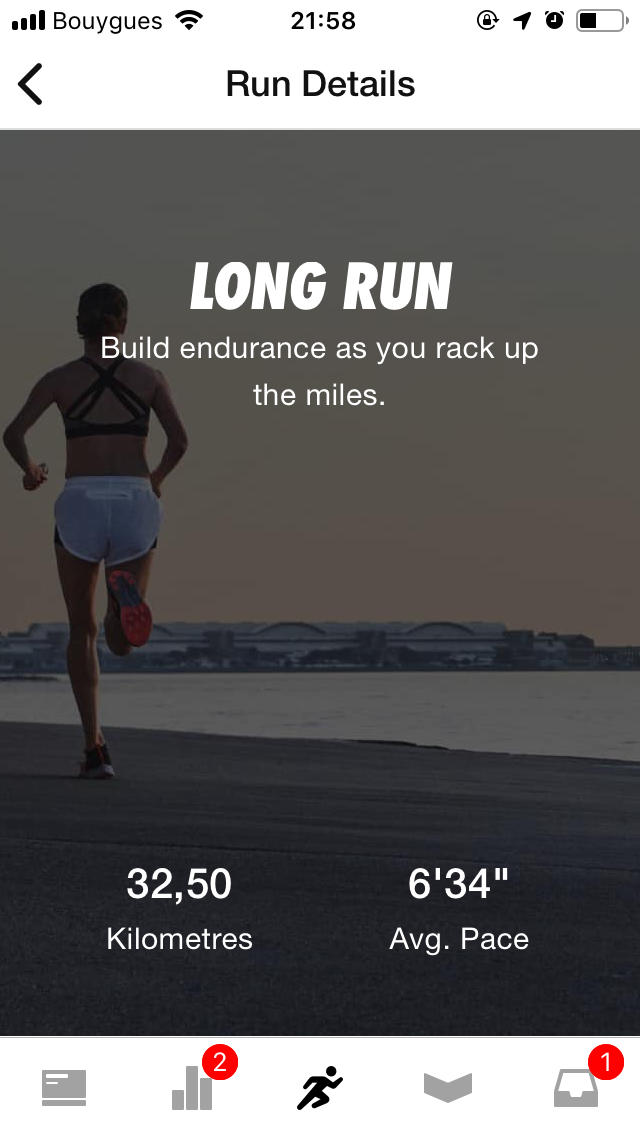 train me for my Marathon 