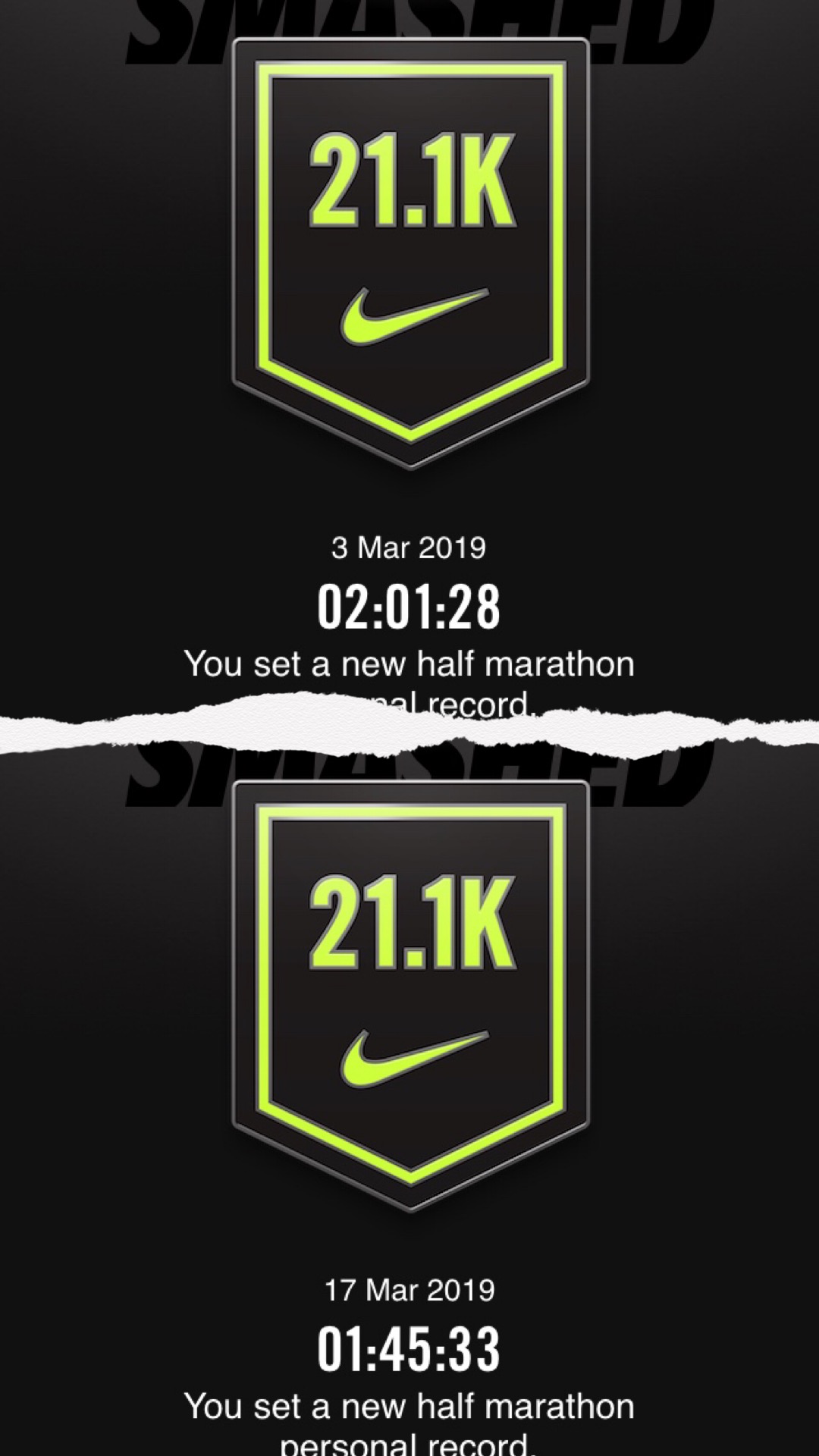 nike half marathon plan