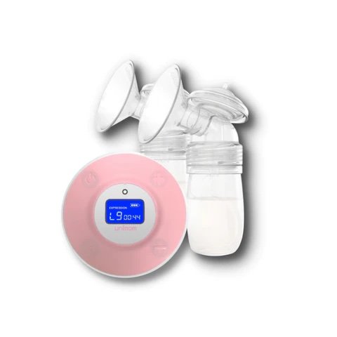 Lactation Massager Breastfeeding Stimulator: 2-in-1 Nursing Baby Pump