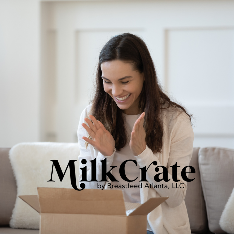 MilkCrate pump accessory shipment from Breastfeed Atlanta