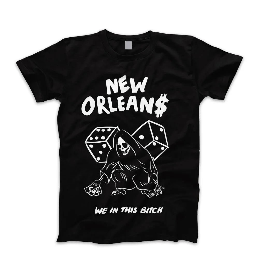 We In This Bitch (White on Black)