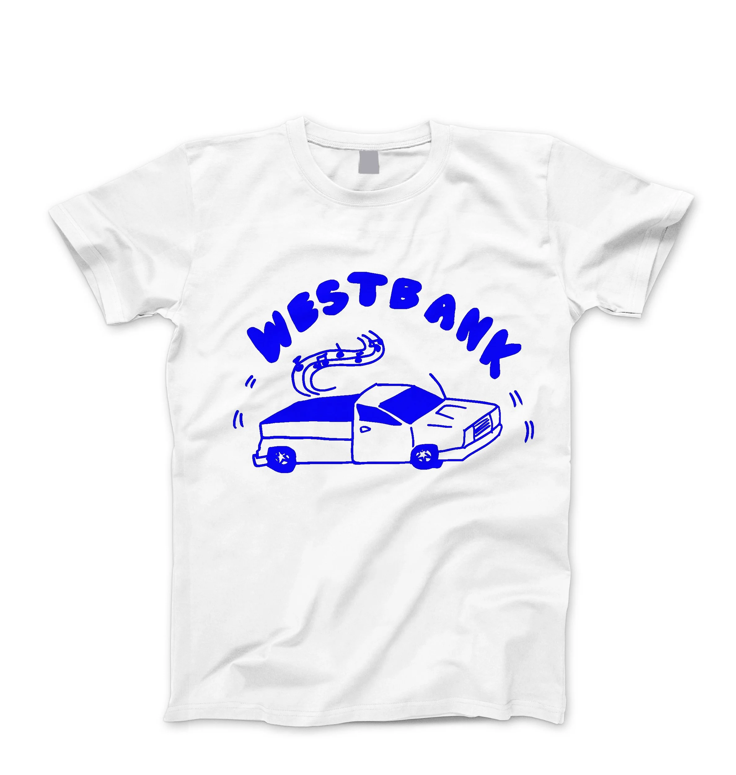 Westbank T-Shirt (Ultramarine on white)