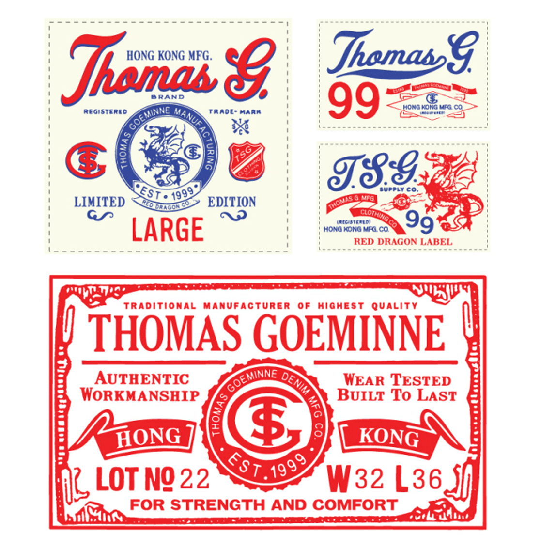  Thomas Goeminne was a Hong Kong-based men's clothing line. The goal was to combine a vintage look, while focusing on unique Hong Kongese culture. &nbsp; 