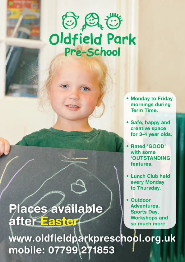 Spaces available for April and September 2017