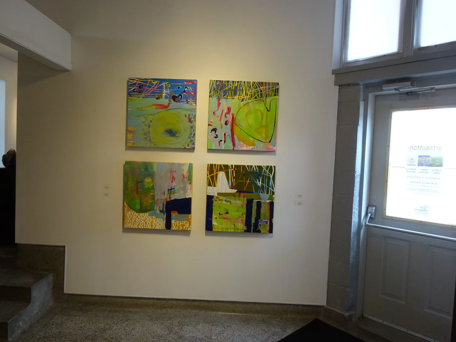   Morceaux à morceaux , Galerie Arts Sutton, avril 2017. 