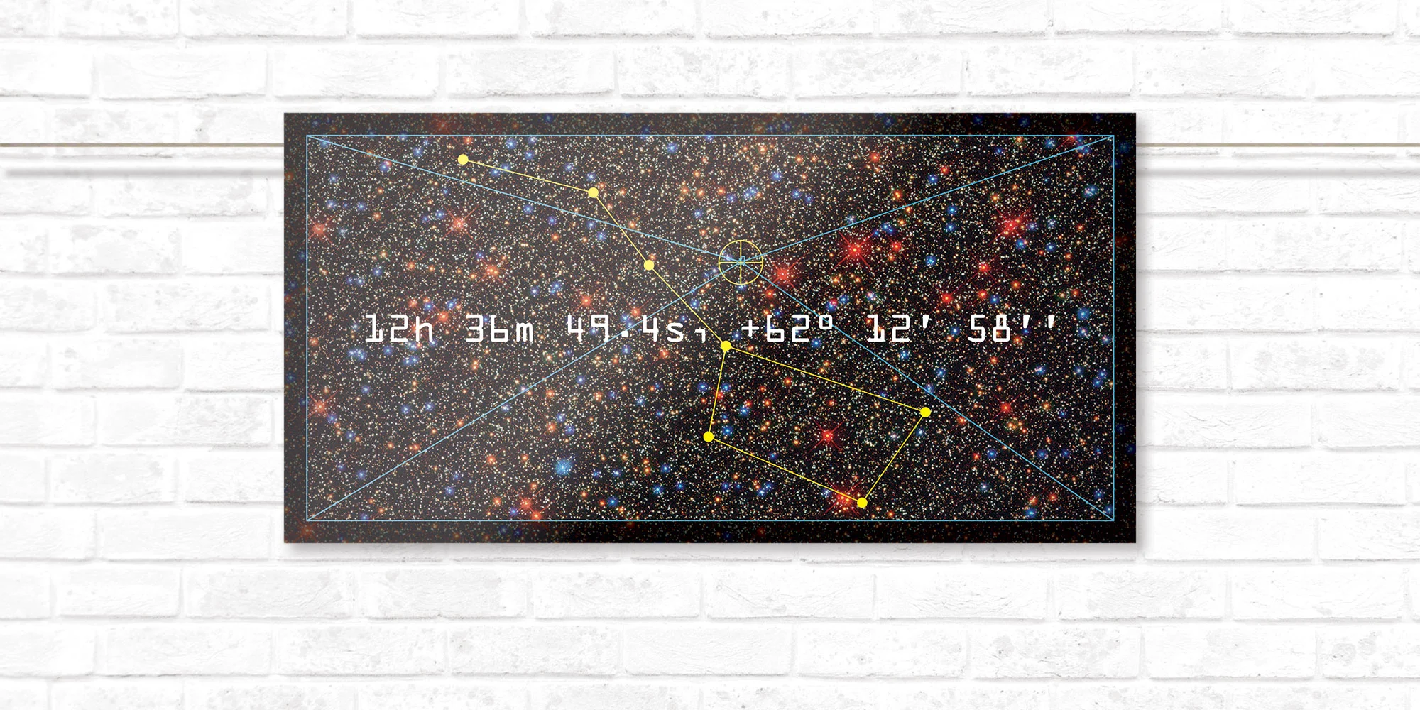 Hubble Deep Field - Albert Coronel | (Layered Acrylic Print)