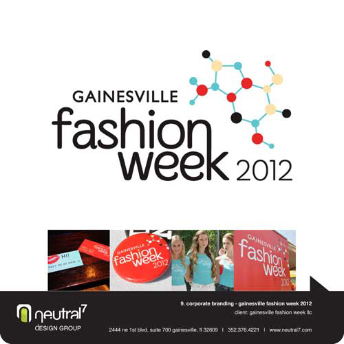 Gainesville Fashion Week 2012 Event Branding