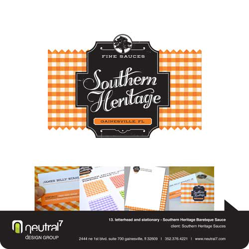 Southern Heritage Sauces Creative Identity
