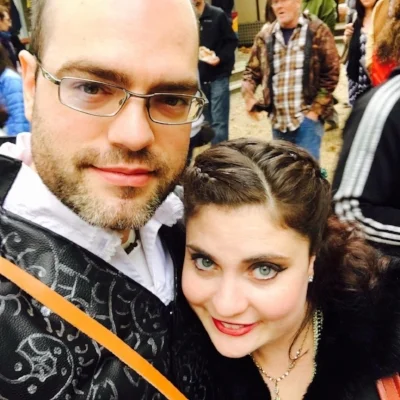 Adalia Tonneyck with her husband