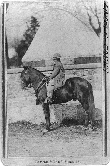 Tad Lincoln between 1860–1865 Library of Congress
