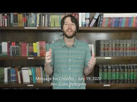 Message for Children - July 19, 2020