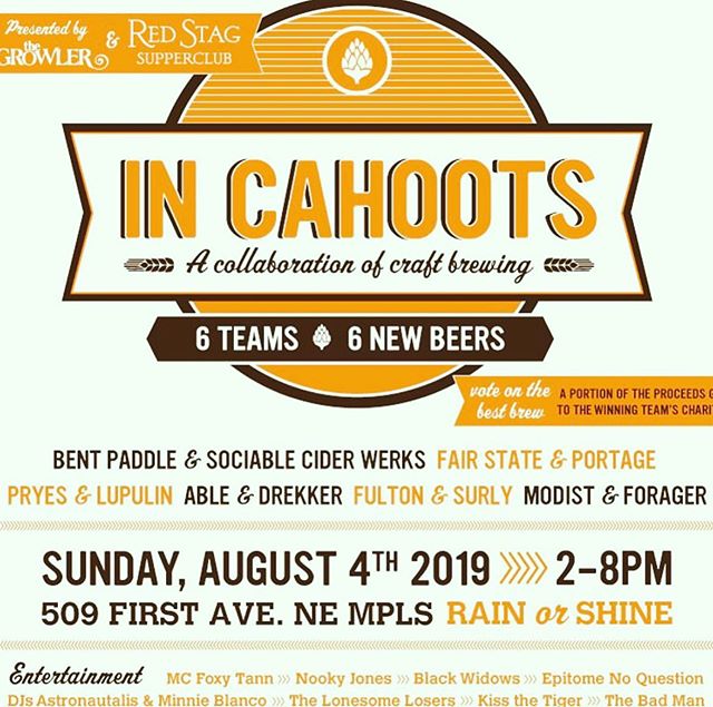 One of my  f a v o r i t e  block parties of the summer is TODAY!! @redstagmn Come check out all these awesome breweries mix it up (literally) , also we will be there with the truck 🍦.. Also it&rsquo;s OPen Streets NE so you really have no excuse :)
