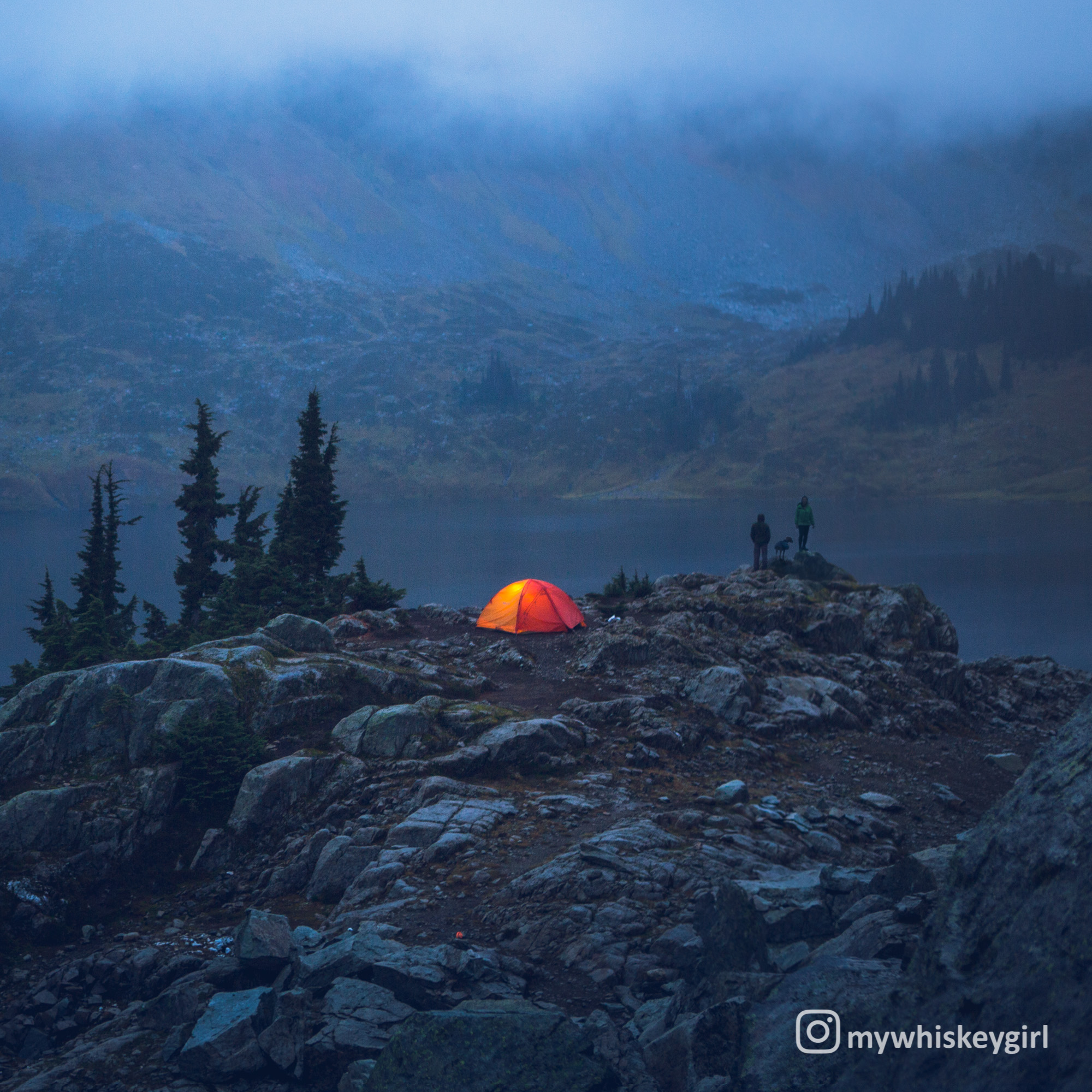Adventure Backcountry outdoor photography tent in light