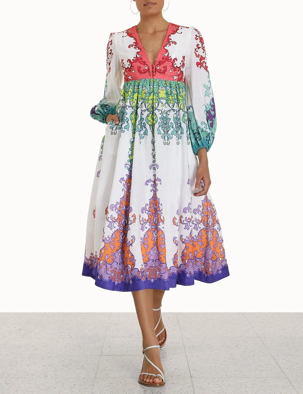 zimmermann plunge dress