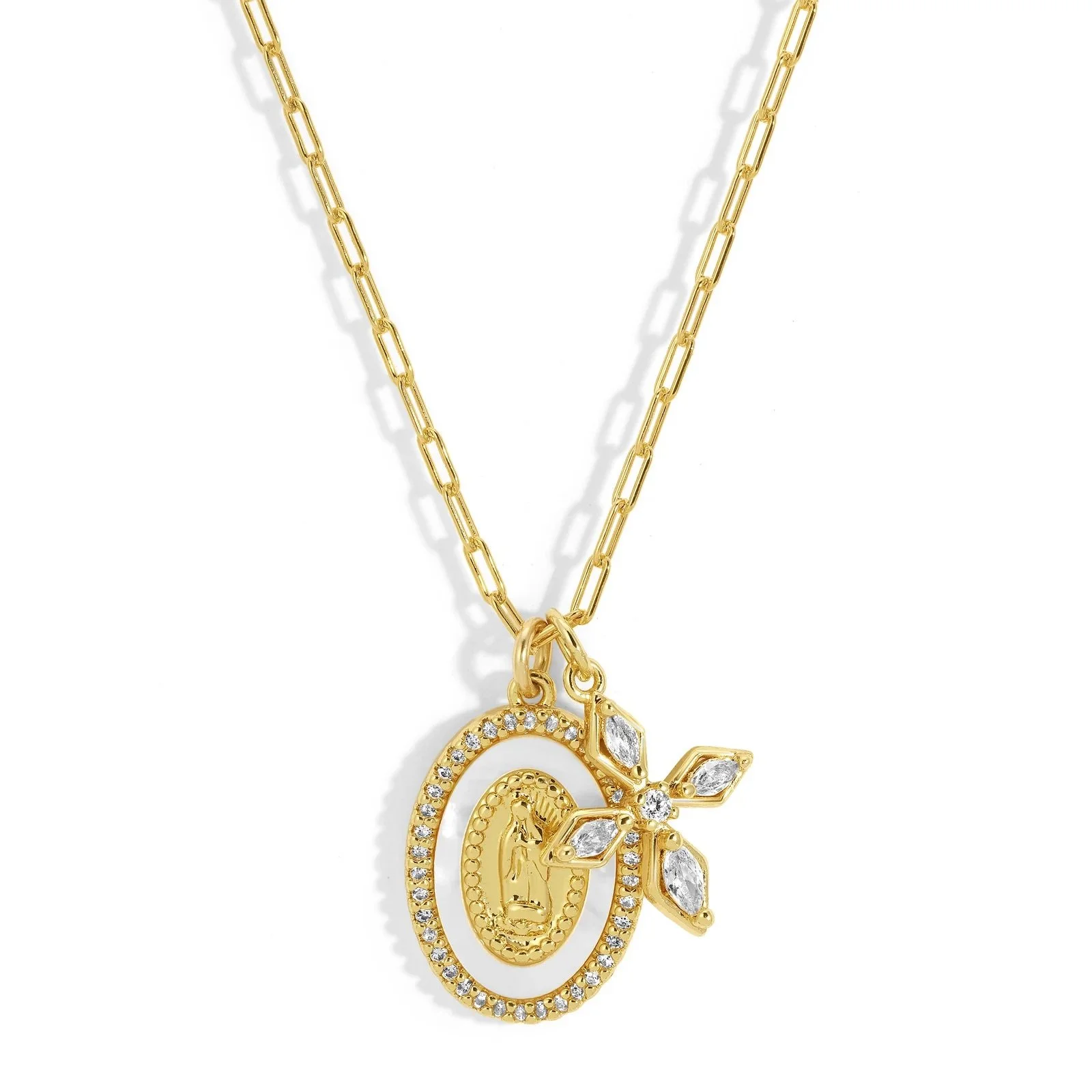 Joy Dravecky Rezar Multi-Charm Necklace
