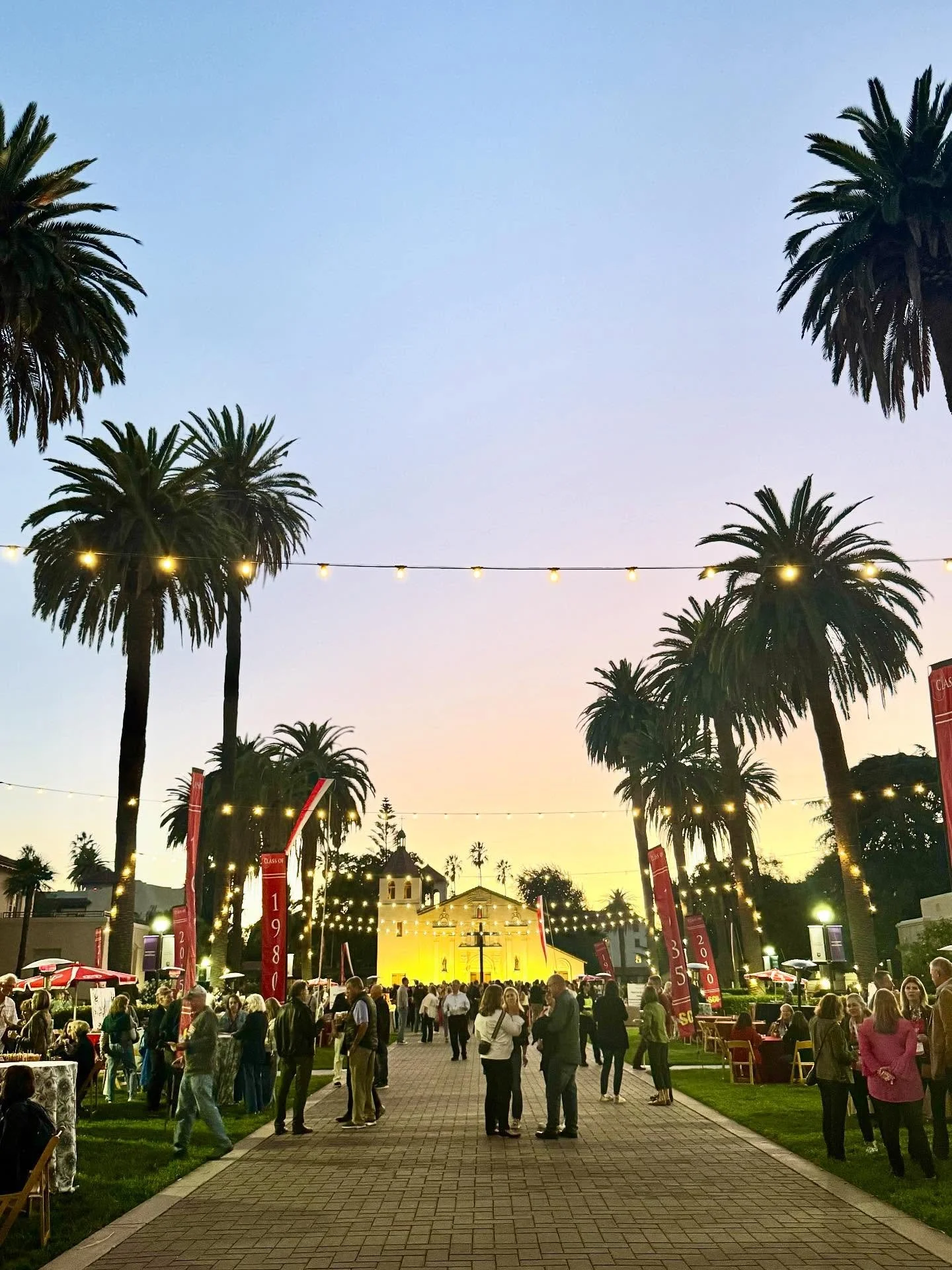 Epic weekend at Santa Clara University for our 20th reunion! C/O 2005 showed up!!! 
Such a beautiful event weekend! 
Loved seeing so many great friends and dear clients and celebrating together Santa Clara style!! 
Love my Santa Clara community! #gob