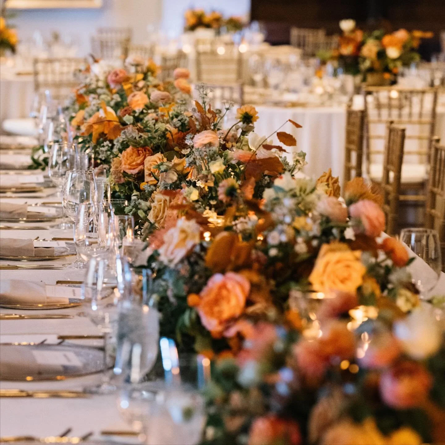 The best Fall memories of Allison and Drake&rsquo;s wedding day at Roundhill Country Club. I&rsquo;ve grown close to this awesome family over the years and always love celebrating with them! 
.
.
.
@roundhillcc 
Photos @brethurston 
Floral @sarahsgar