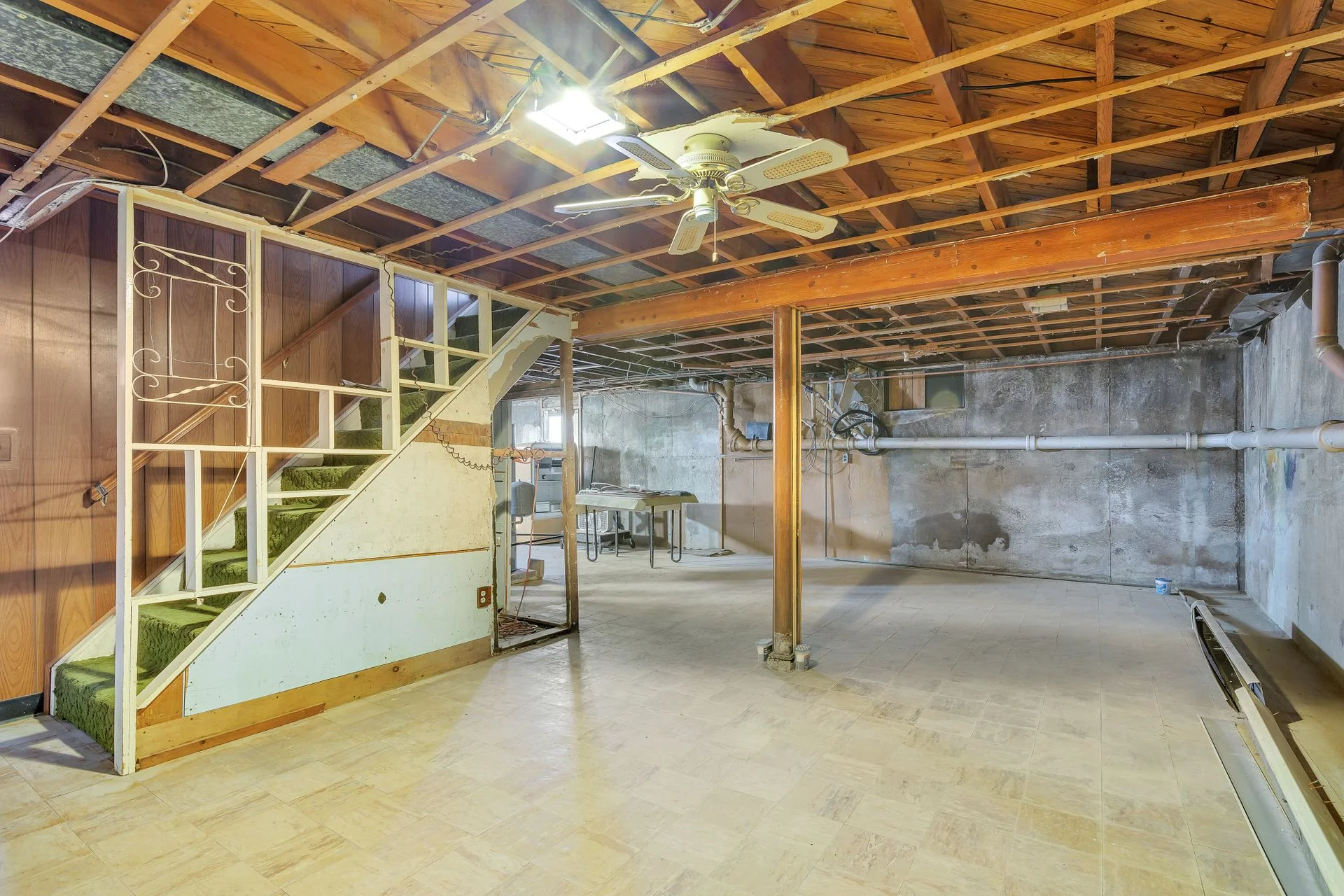Unfinished Basement