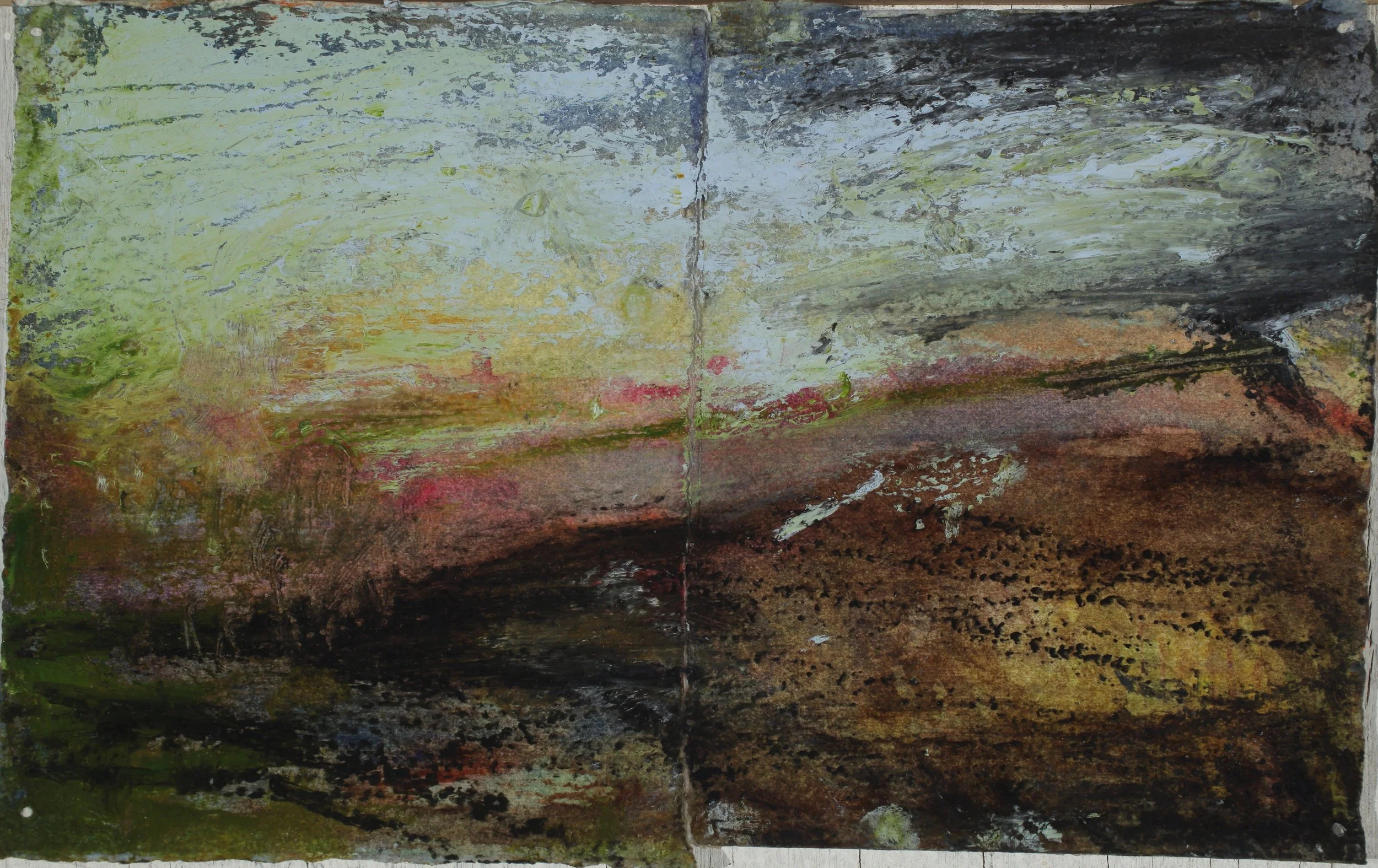 Study for (diptych)