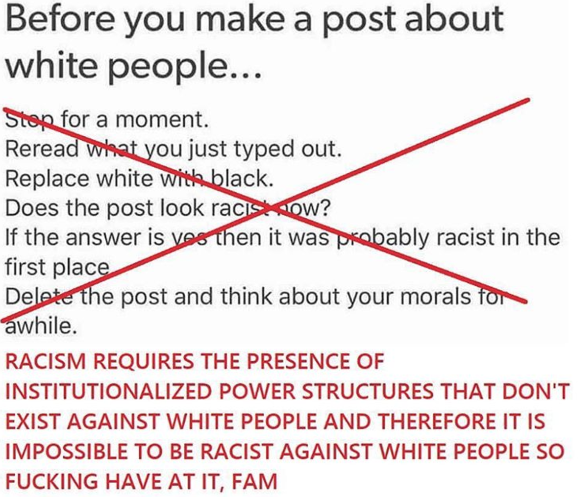 Reverse Racism Doesn't exist.png