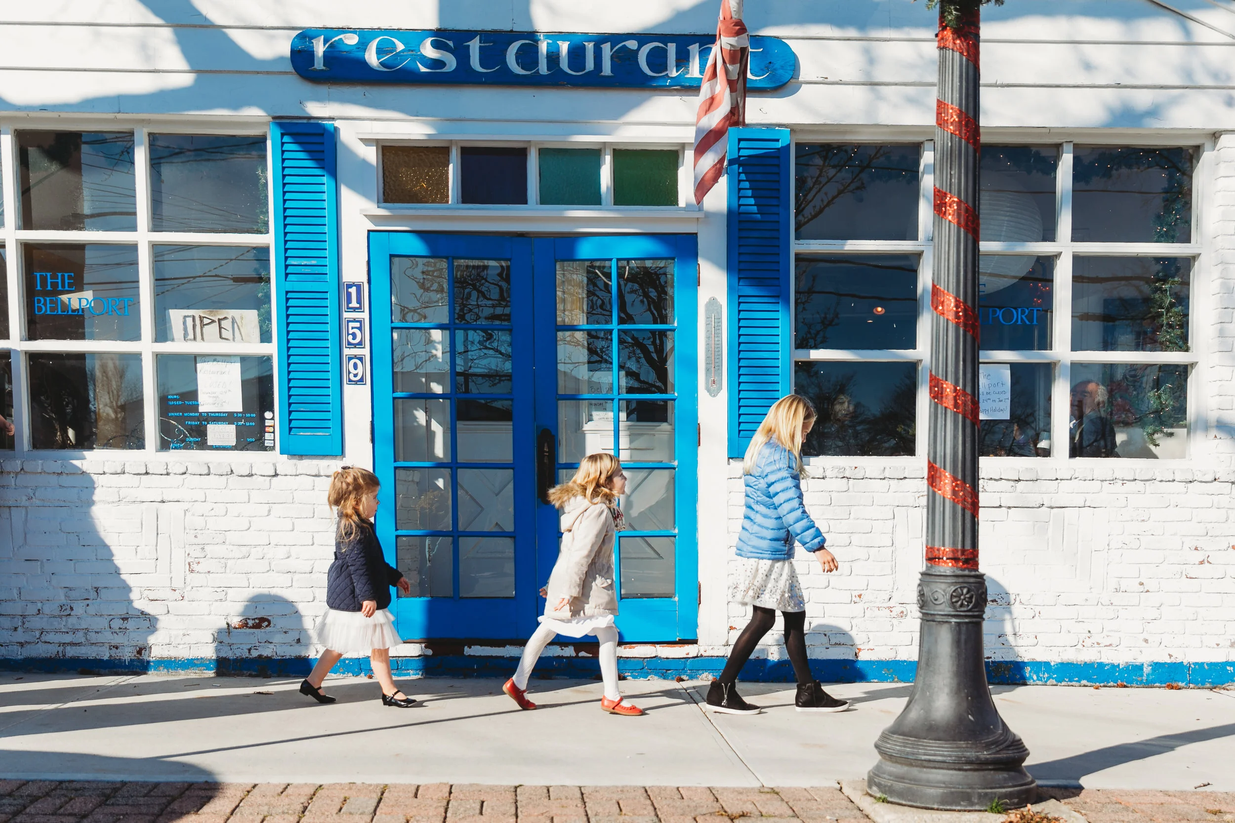 Just taking a stroll in front of The Bellport. You can savor the cuisine of European-trained Cordon Bleu Chef, Taylor Alonso here. I recommend the short ribs!
