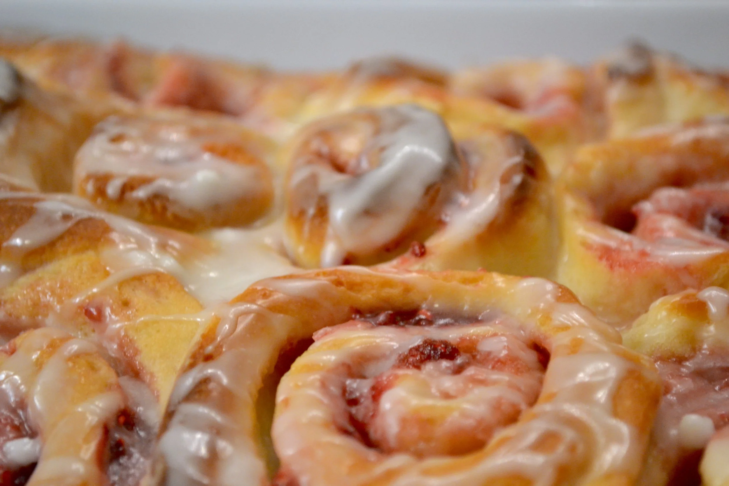 Lemon Raspberry Rolls — Jenny Nicole